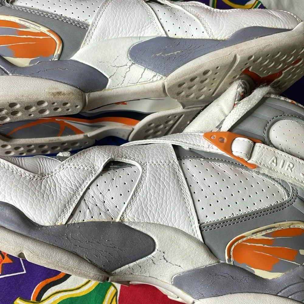 Jordan Retro 8 Orange Blaze - Picture 6 of 7